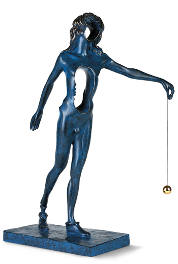 Surrealist Newton by Salvador Dali - Bronze Sculpture